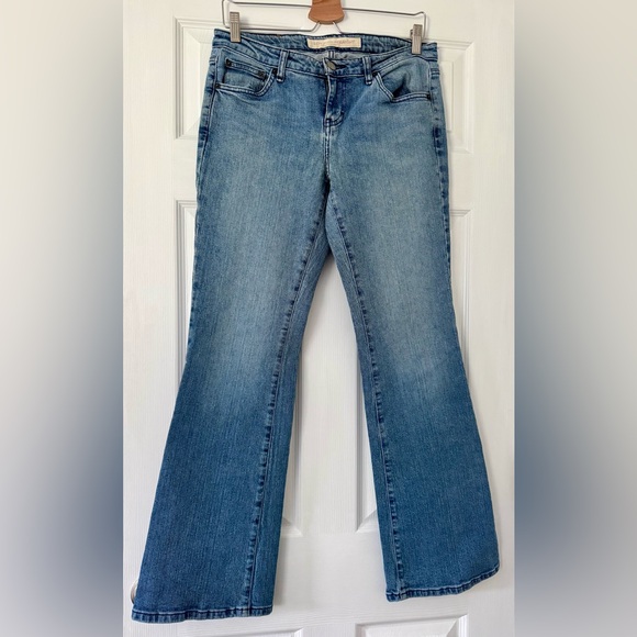 American Eagle Outfitters Denim - American Eagle Outfitters Low Rise Straight Light Blue Flare Jeans Size 10